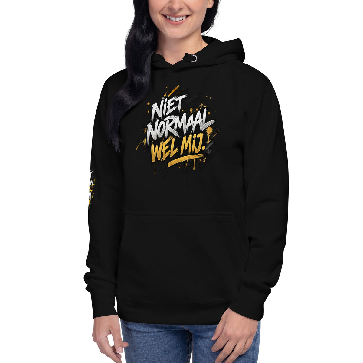 Amsterdam Hoodie Unisex – Buurt Legend Streetwear – achteraanzicht 8