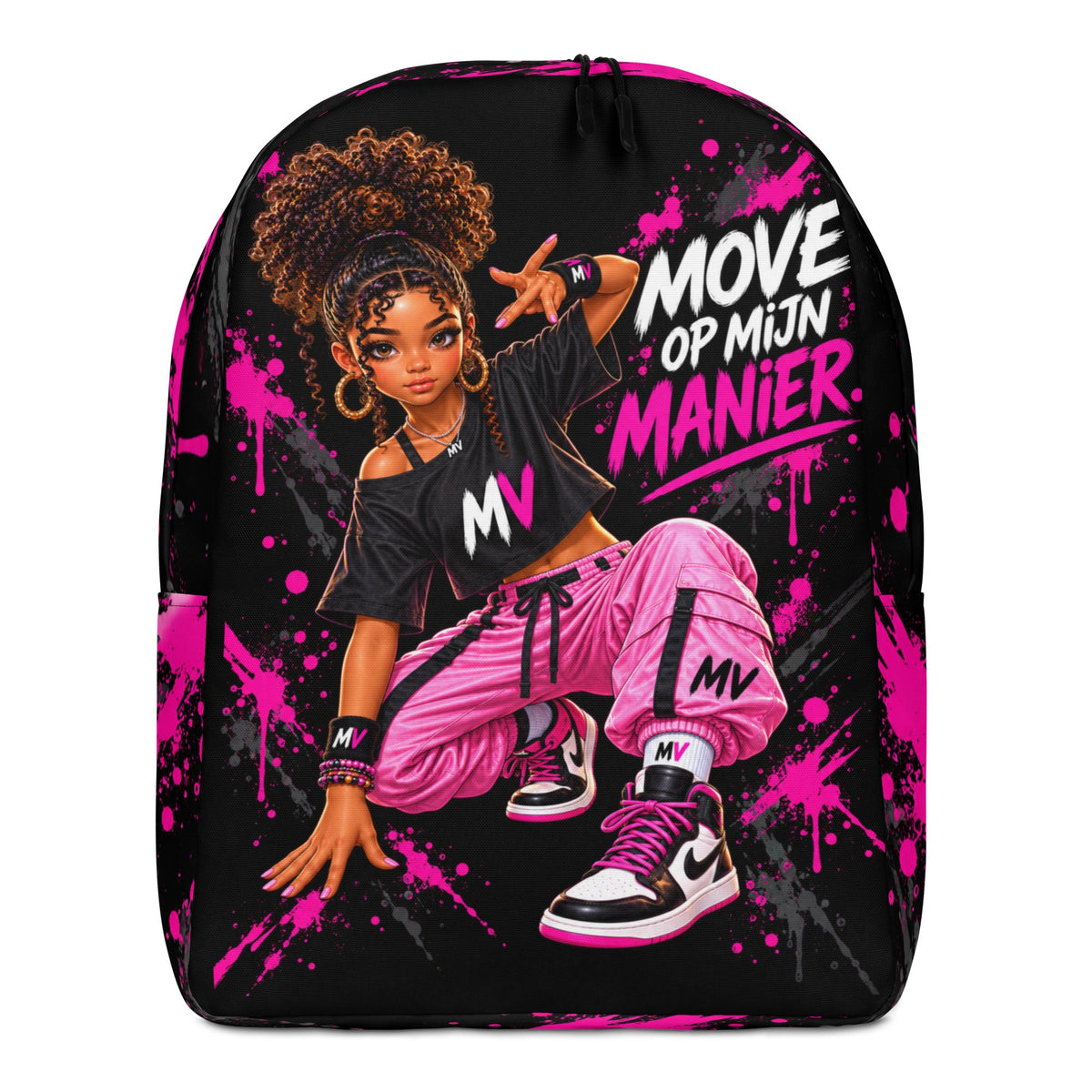 Dans rugzak voor meisjes Move op Mijn Manier – voorkant