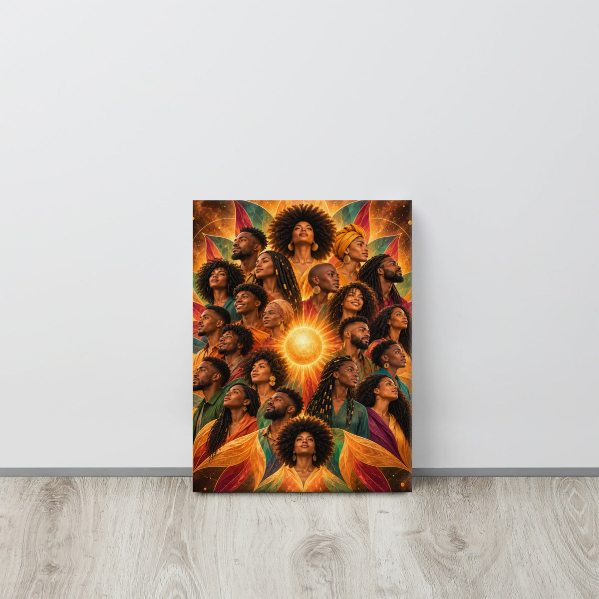 Inclusieve Wanddecoratie Canvas – Anders Samen – canvas detail 1