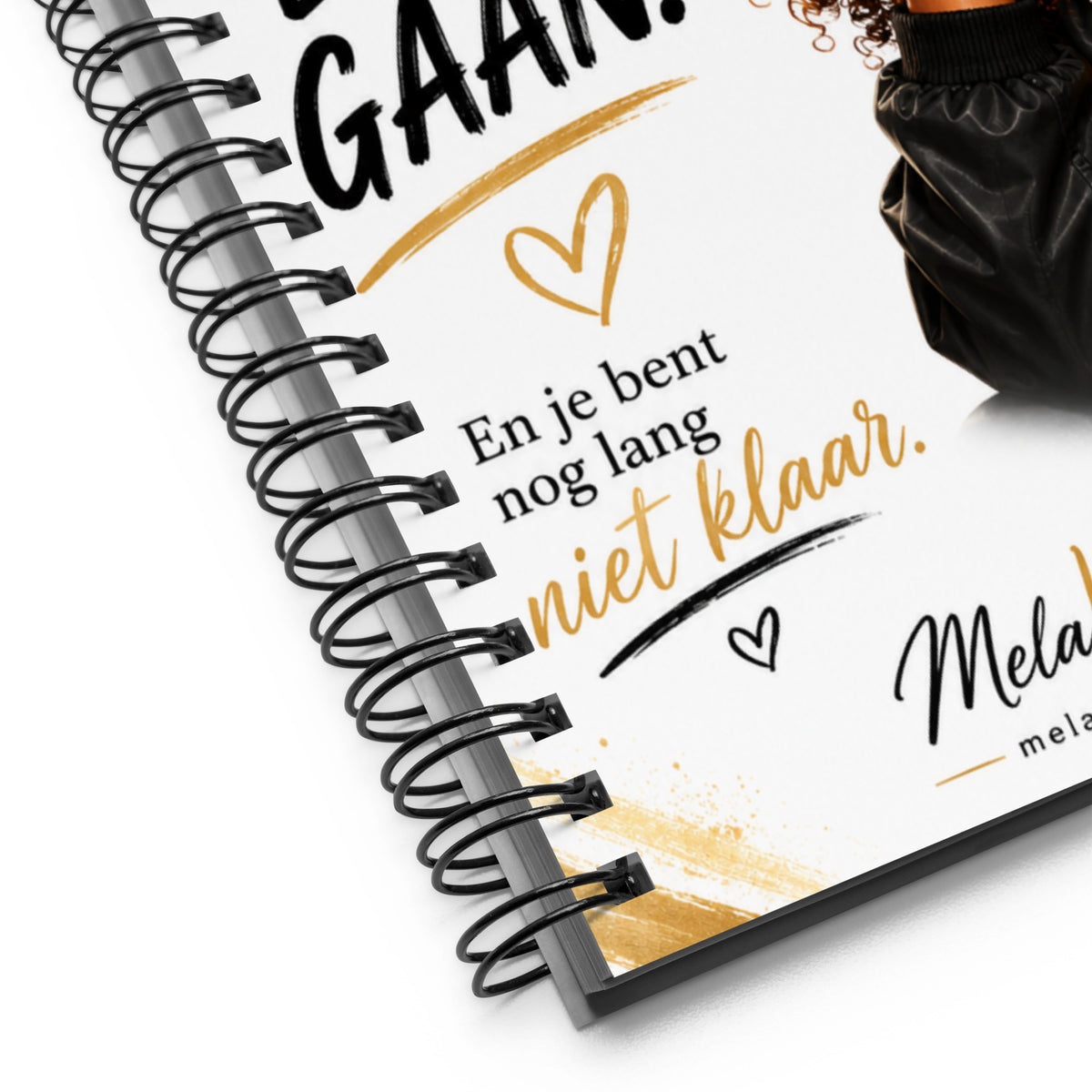 MelaVibes Kijk Jou Eens Gaan – Spiraalnotitieboek – detail