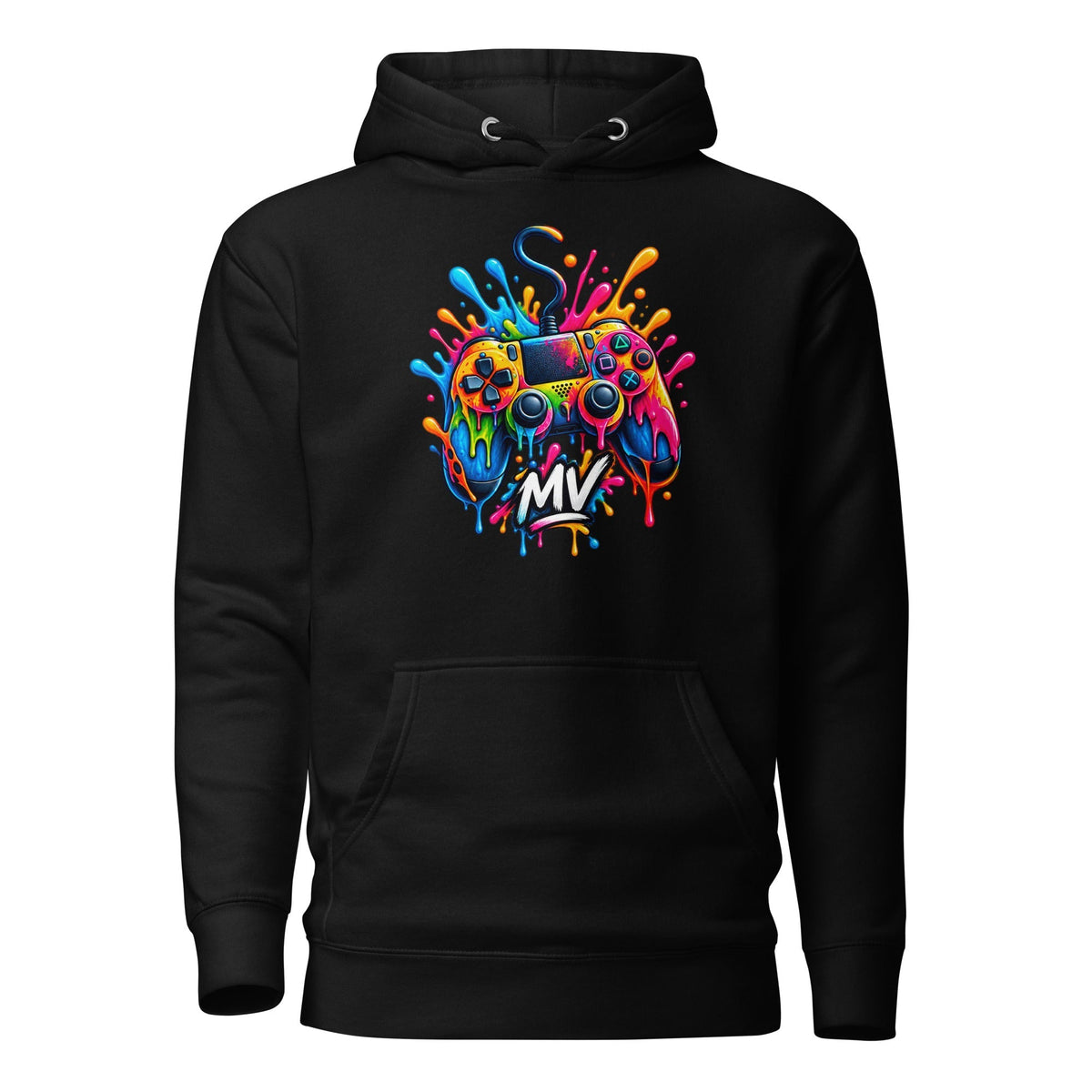 Gaming Hoodie Unisex – Game Aan, Mijn Wereld Mijn Regels – voorkant