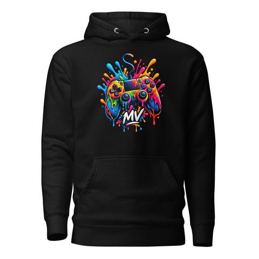 Gaming Hoodie Unisex – Game Aan, Mijn Wereld Mijn Regels – voorkant