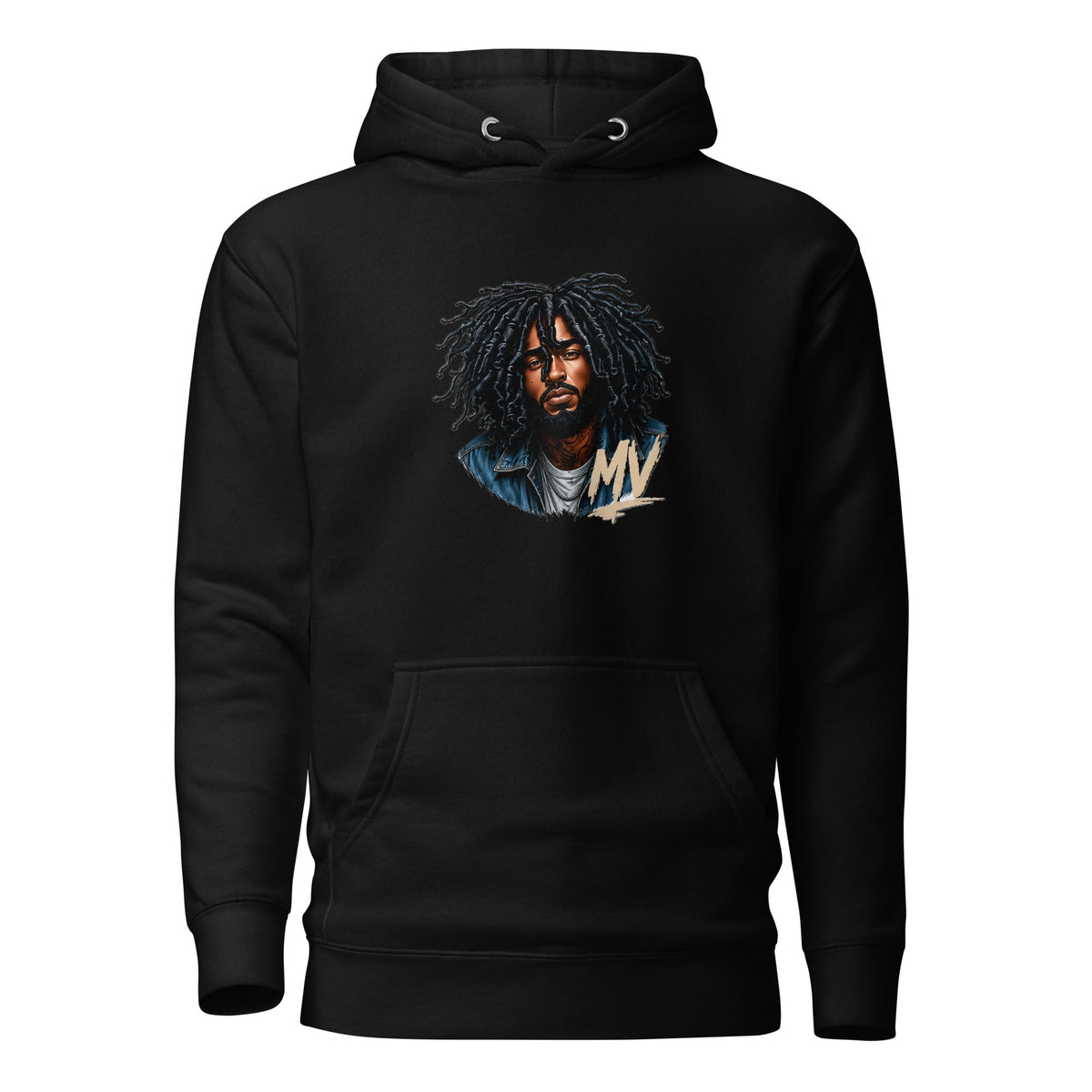 Urban Hoodie voor Heren – Niet Gemaakt om te Volgen – linkerzijaanzicht