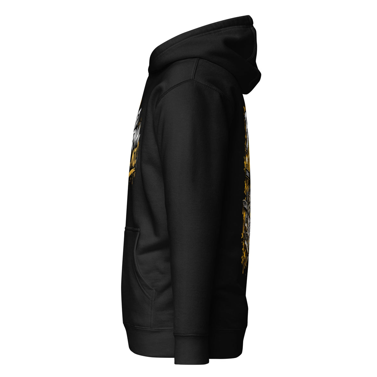 Den Haag Hoodie Unisex – Buurt Legend Streetwear – vooraanzicht 3