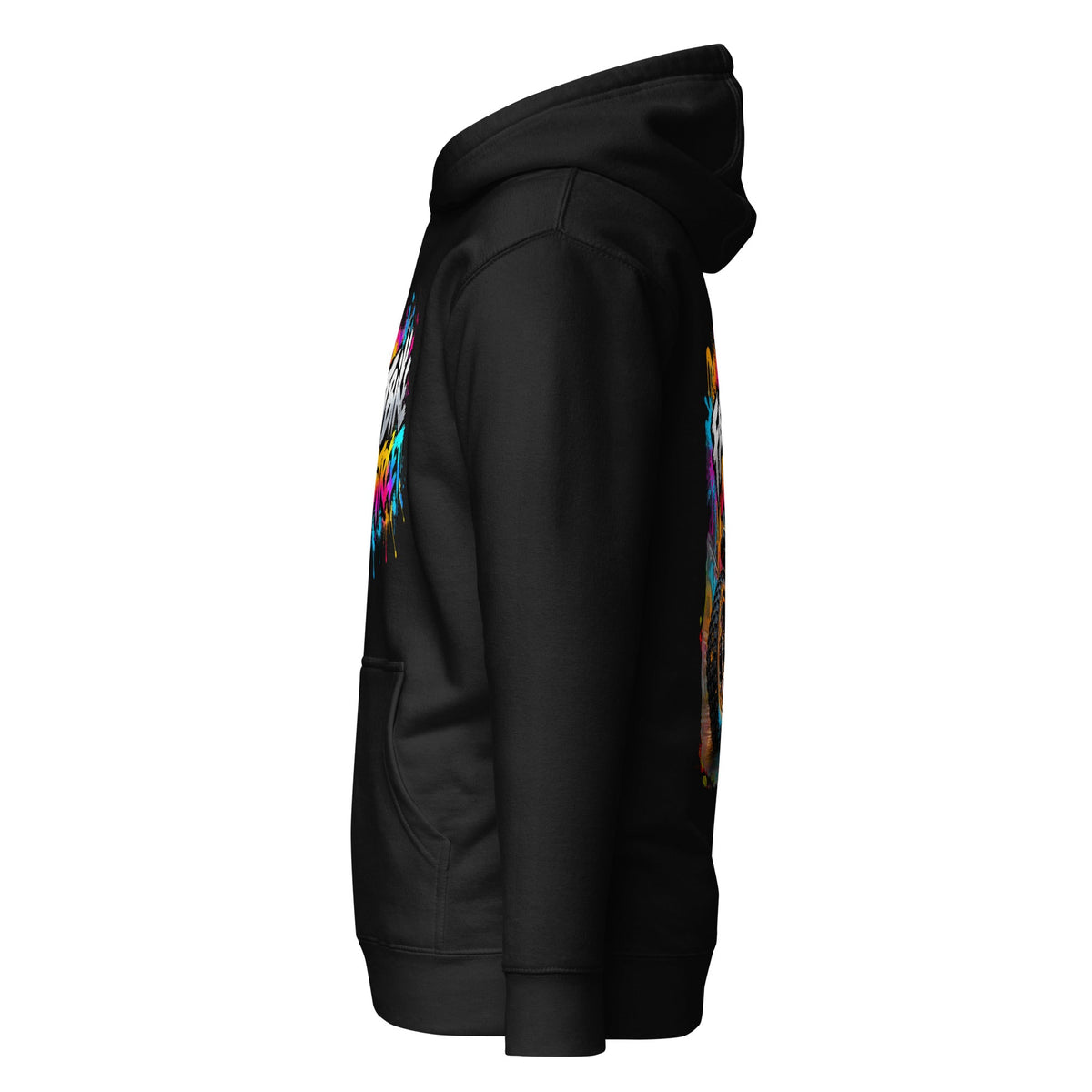 Fatbike Streetwear Hoodie Unisex – Urban Graffiti – productafbeelding 7