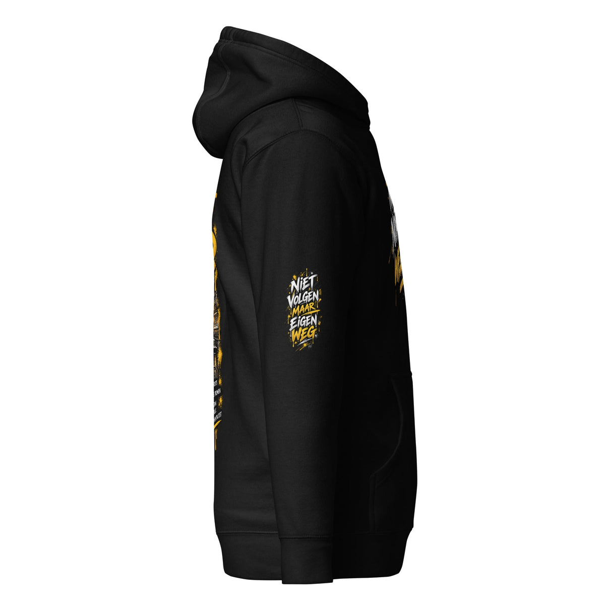Amsterdam Hoodie Unisex – Buurt Legend Streetwear – achteraanzicht 4