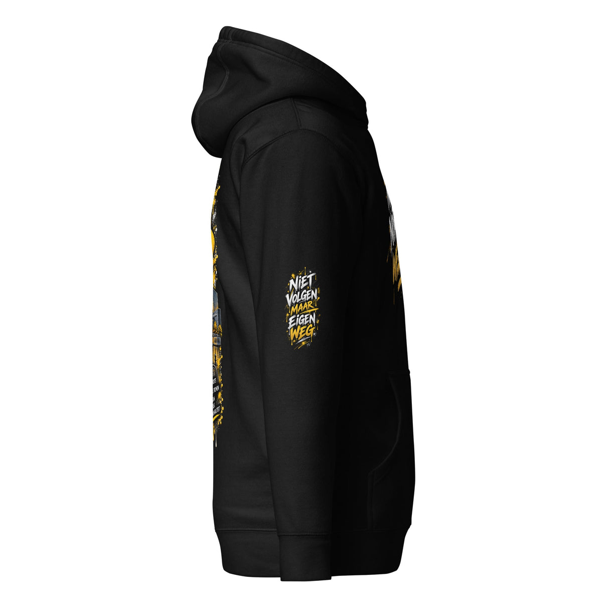 Groningen Hoodie Unisex – Buurt Legend Streetwear – achteraanzicht 4