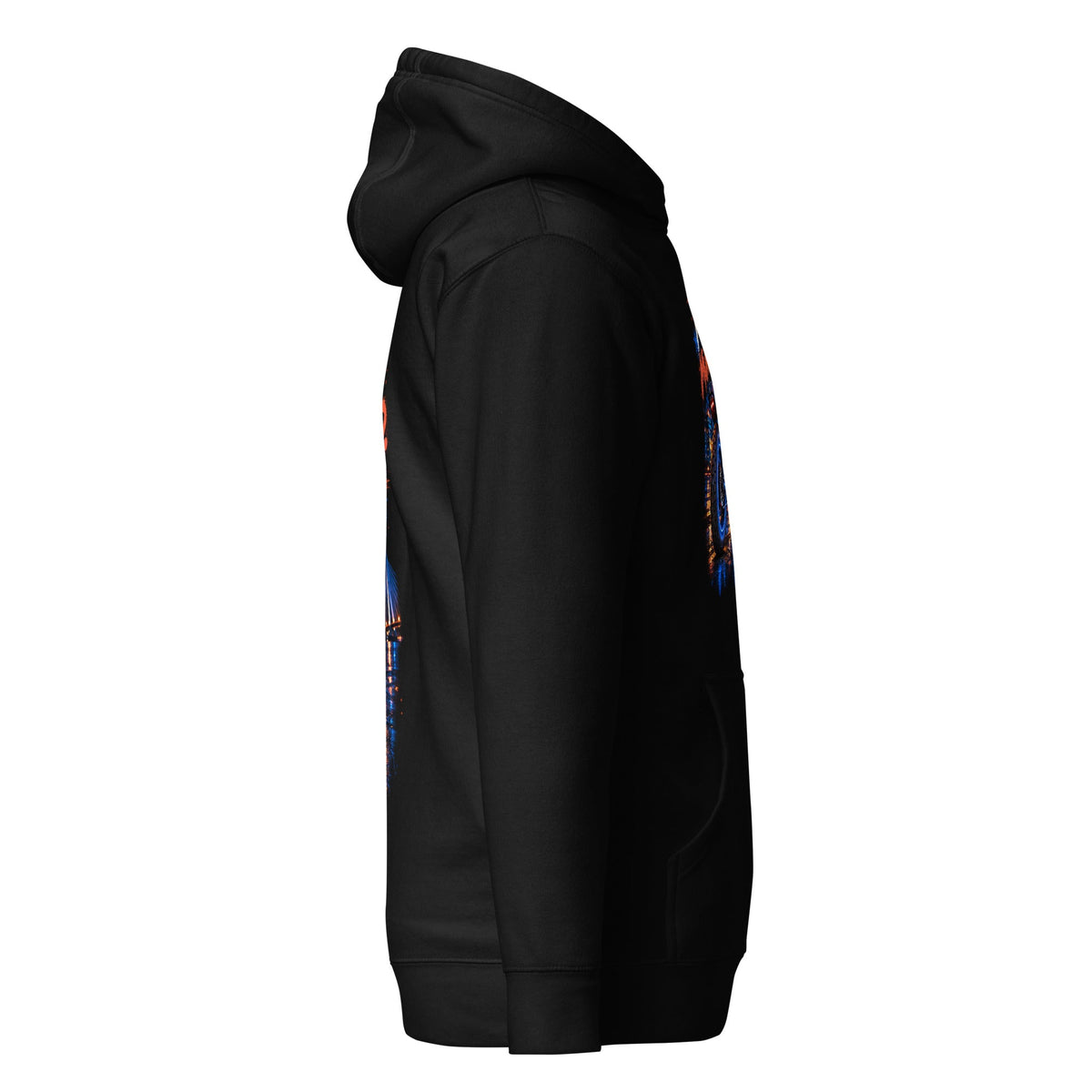 Fatbike Hoodie Unisex – Mijn Rit, Mijn Vrijheid – achteraanzicht 4