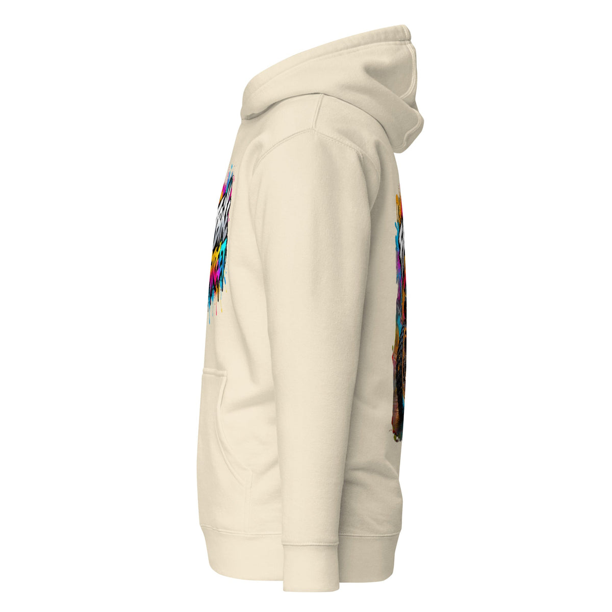 Fatbike Streetwear Hoodie Unisex – Urban Graffiti – productafbeelding 8