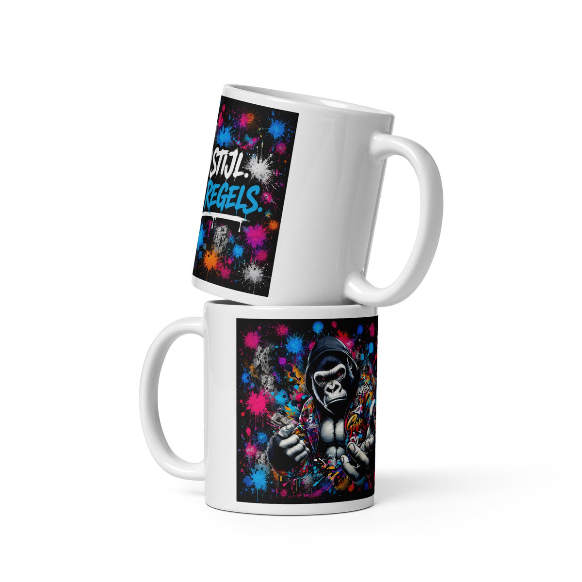 Stoere Urban Mok – Gorilla Graffiti – productafbeelding 4