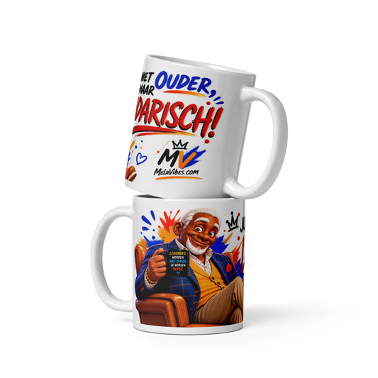Grappige Verjaardagsmok voor Hem – Alleen Maar Legendarisch – vooraanzicht
