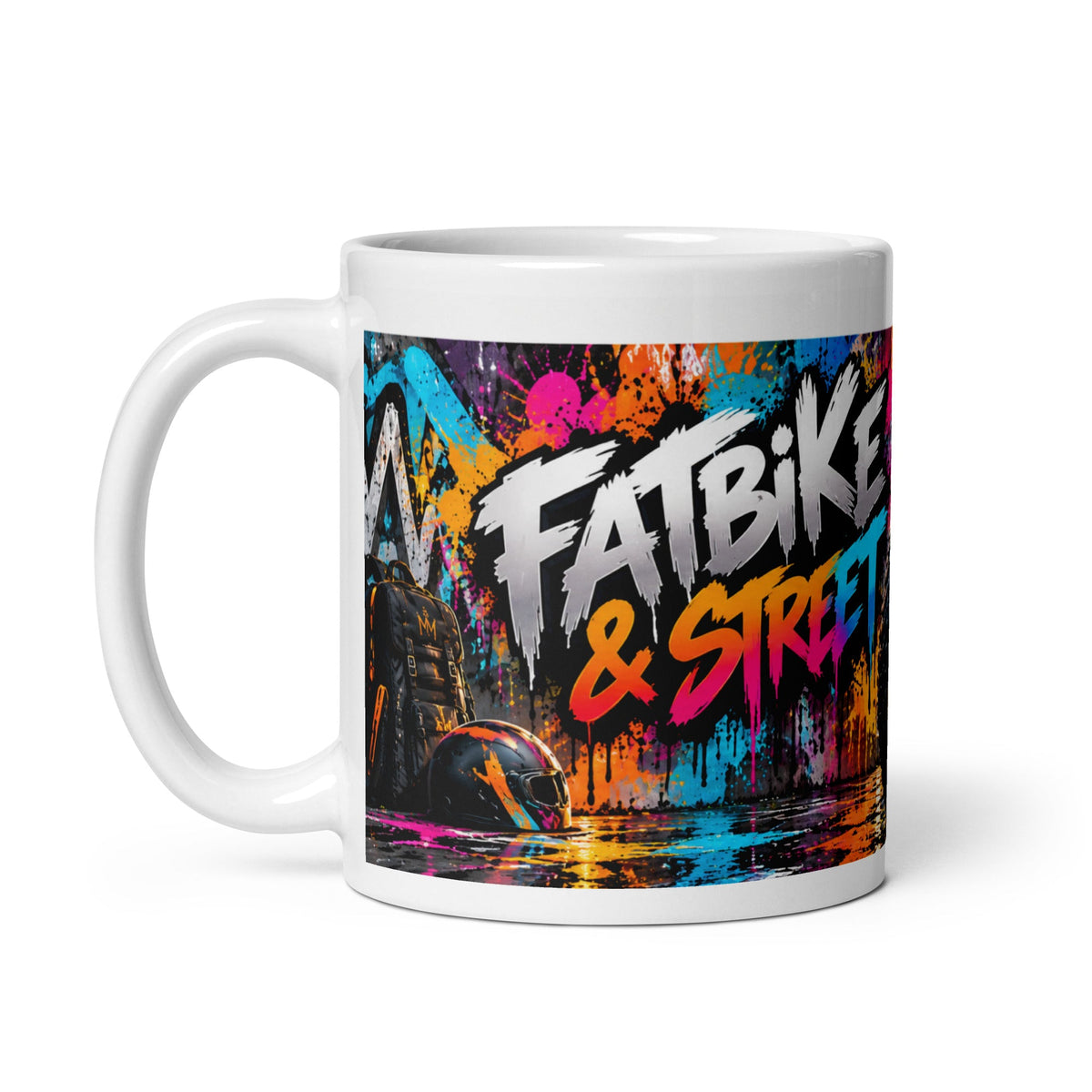 Fatbike Mok – Urban Graffiti Street Design – productafbeelding 2