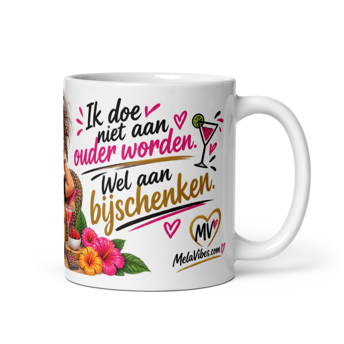 Grappige Mok voor Haar – Ik Doe Niet aan Ouder Worden – productafbeelding 2