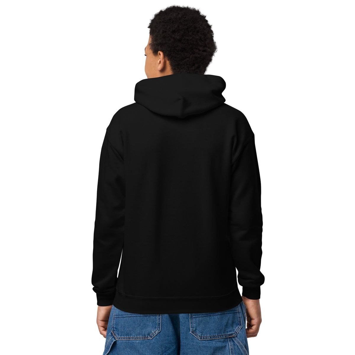 Voetbal Hoodie voor Kids 7–13 Jaar – Eigen Moves – achteraanzicht 4